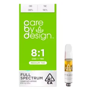 Buy 8:1 CBD:THC 1g Vape Cartridge Budapest