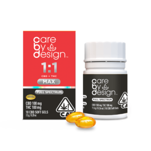 Buy Care By Design – 1:1 MAX CBD – 10ct Higher THC in Budapest