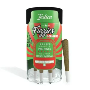 Buy Fuzzies Delights Indica – Watermelon Z 5pk Budapest